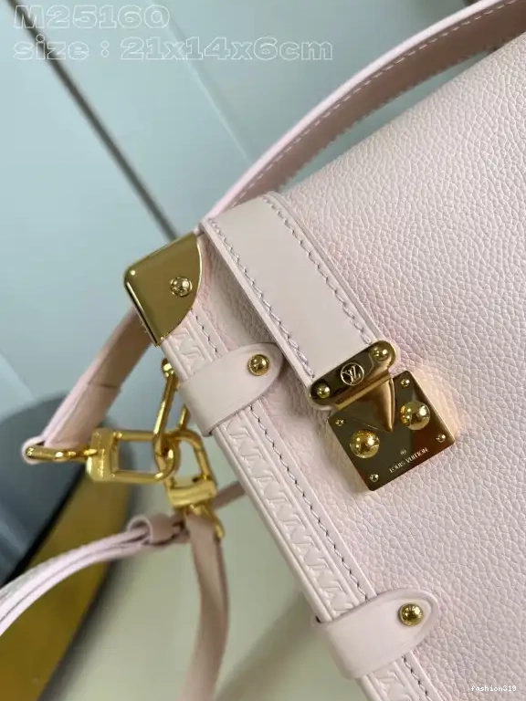 Side LOUIS Trunk PM-21*14*6CM VUITTON 0420